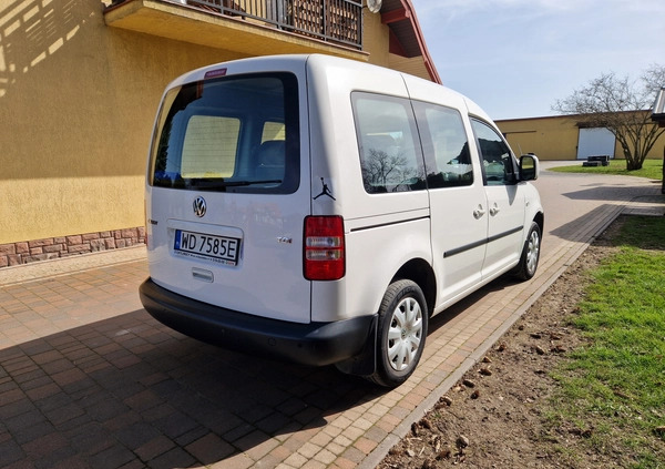 Volkswagen Caddy cena 29800 przebieg: 199999, rok produkcji 2012 z Ciechocinek małe 137